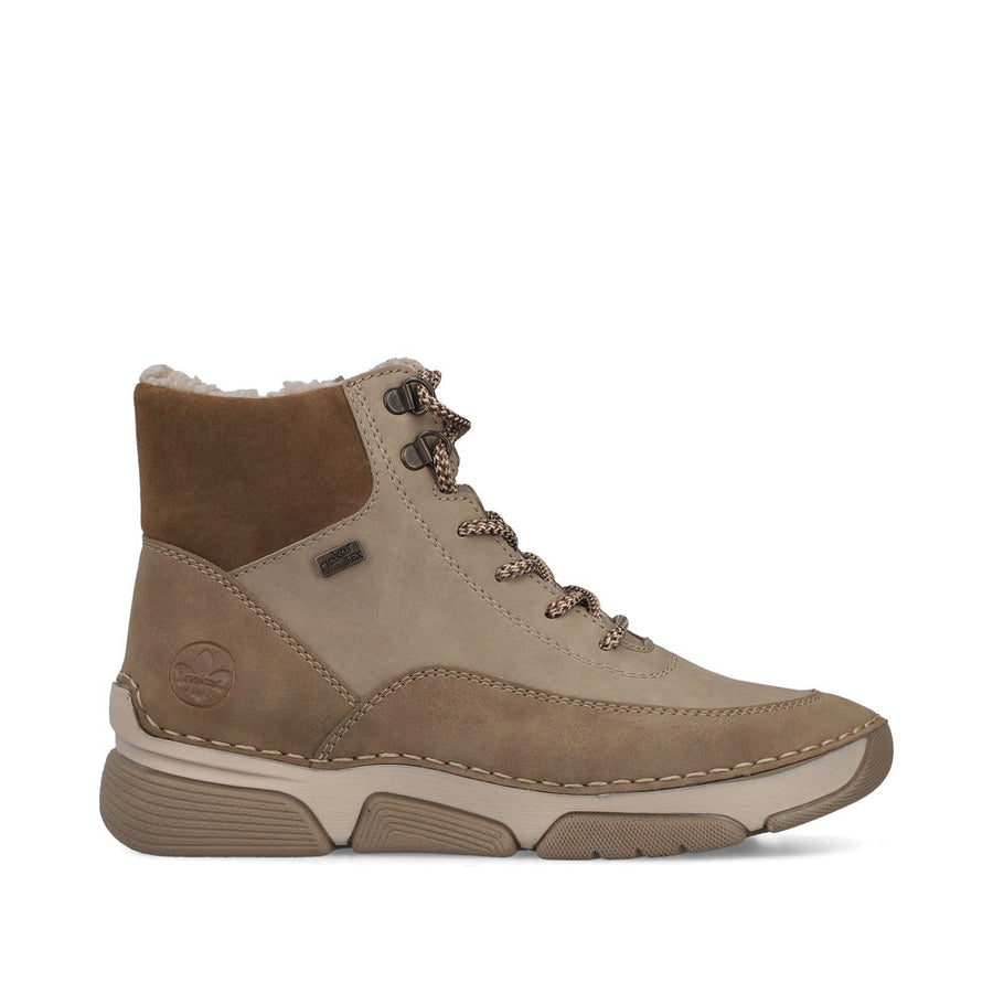 Rieker 45956-64 Ankle Boots-Taupe Multi