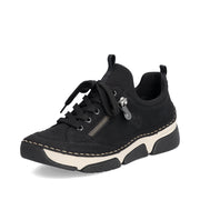 Rieker 45973-00 Ladies' Shoes-Black