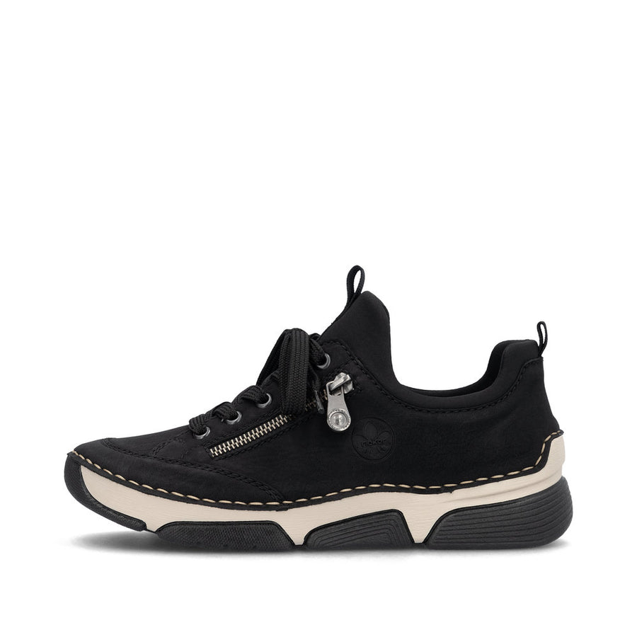 Rieker 45973-00 Ladies' Shoes-Black