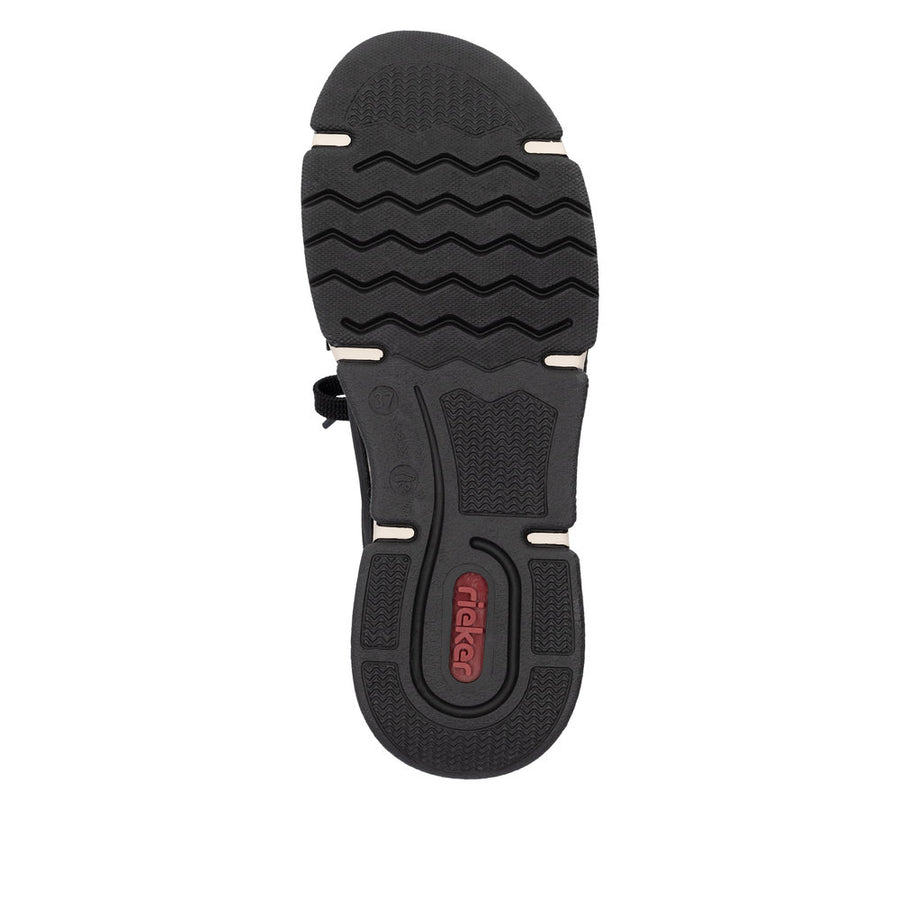 Rieker 45973-00 Ladies' Shoes-Black