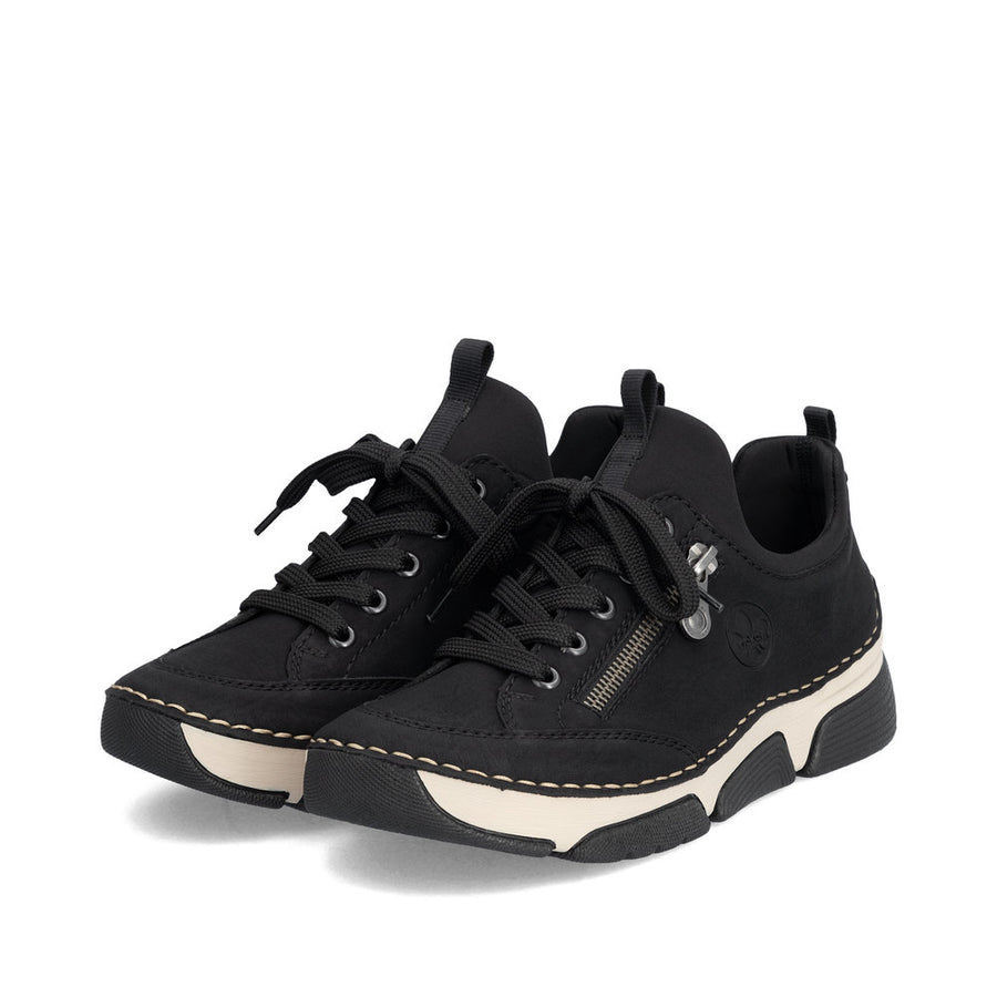 Rieker 45973-00 Ladies' Shoes-Black