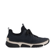 Rieker 45973-17 Ladies' Shoes-Navy/Black