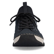 Rieker 45973-17 Ladies' Shoes-Navy/Black