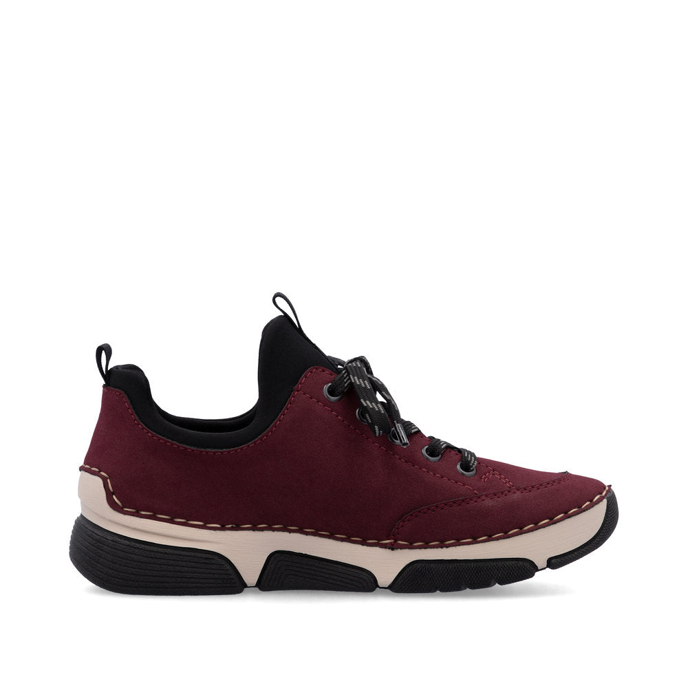 Rieker 45973-36 Ladies' Shoes-Wine