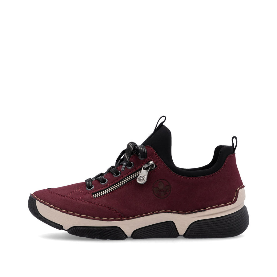 Rieker 45973-36 Ladies' Shoes-Wine