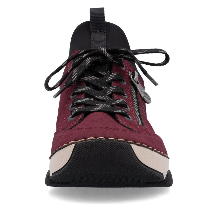Rieker 45973-36 Ladies' Shoes-Wine