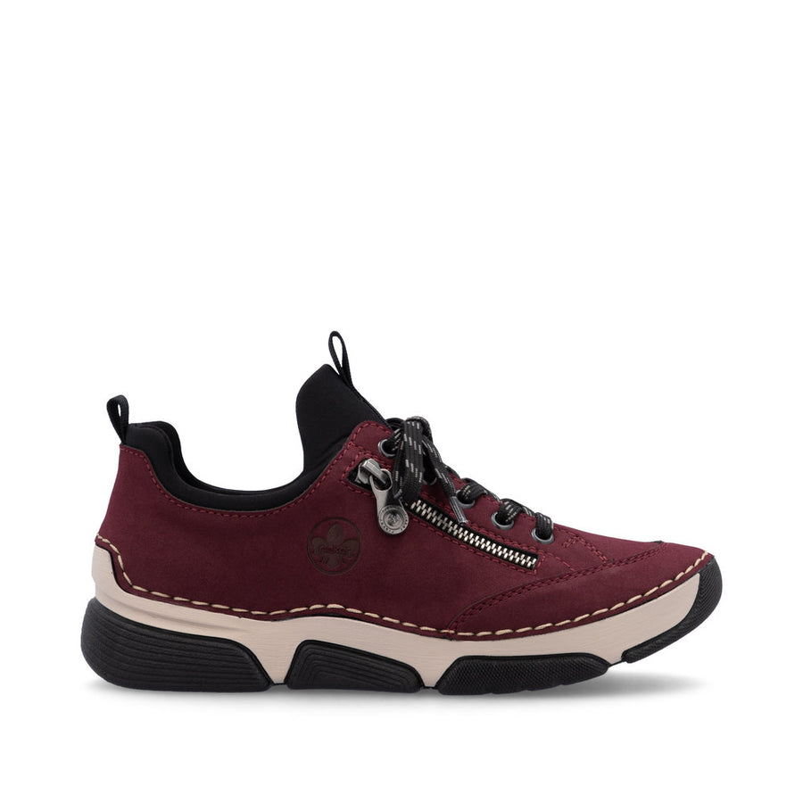 Rieker 45973-36 Ladies' Shoes-Wine
