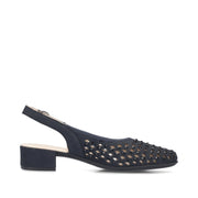Rieker 47074-14 Ladies' Shoes-Navy