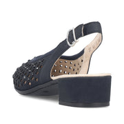Rieker 47074-14 Ladies' Shoes-Navy