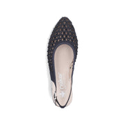 Rieker 47074-14 Ladies' Shoes-Navy
