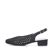 Rieker 47074-14 Ladies' Shoes-Navy