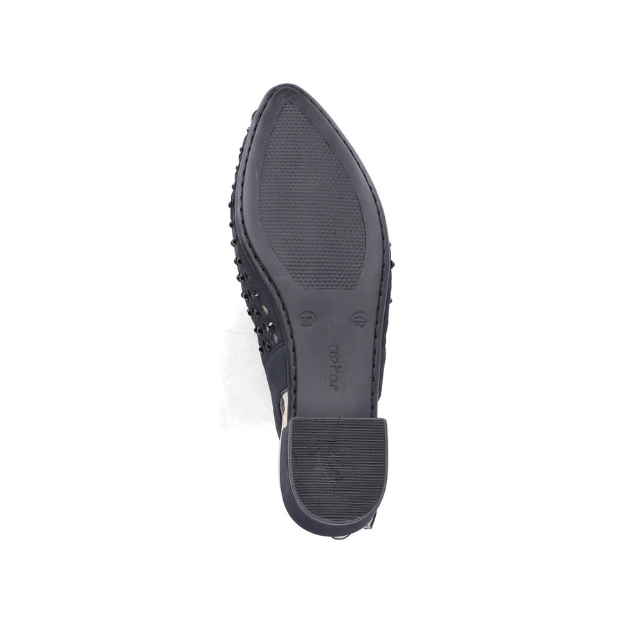 Rieker 47074-14 Ladies' Shoes-Navy