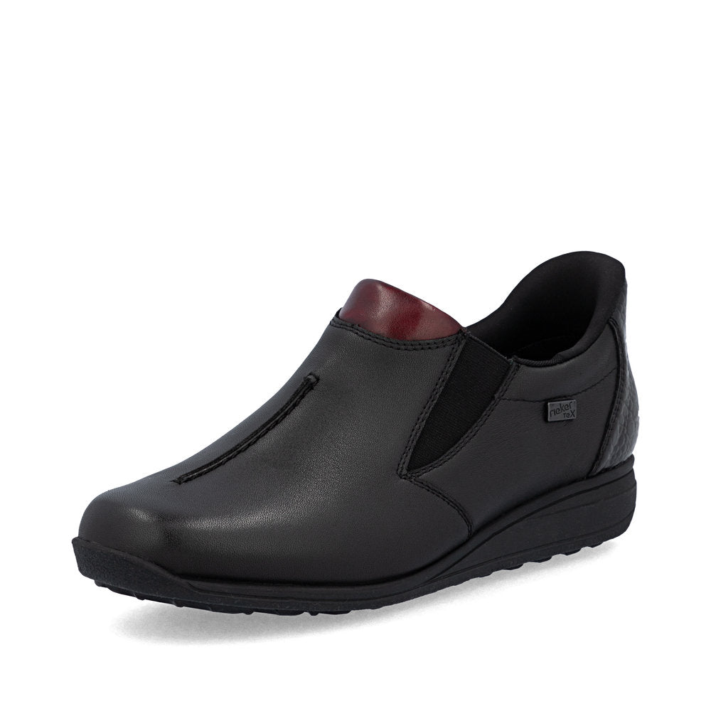 Rieker 47253-00 Shoes-Black