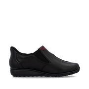 Rieker 47253-00 Shoes-Black