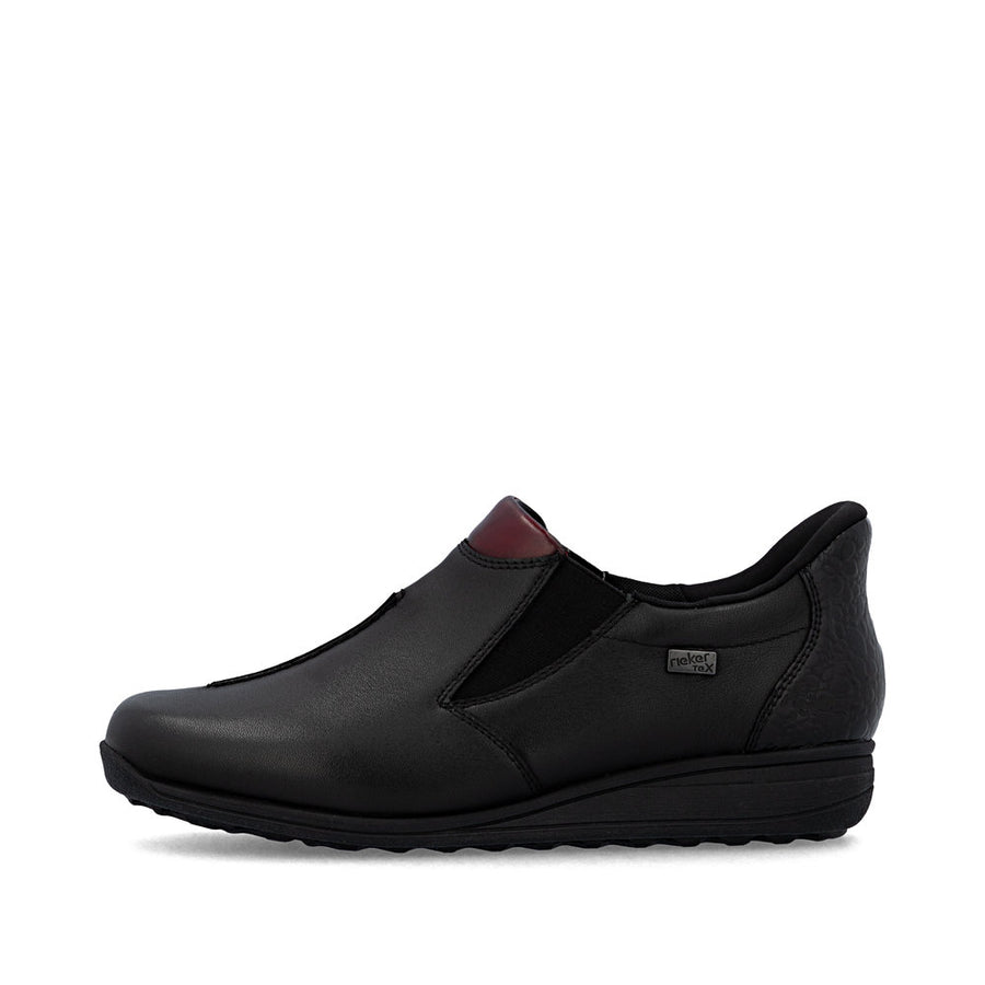 Rieker 47253-00 Shoes-Black