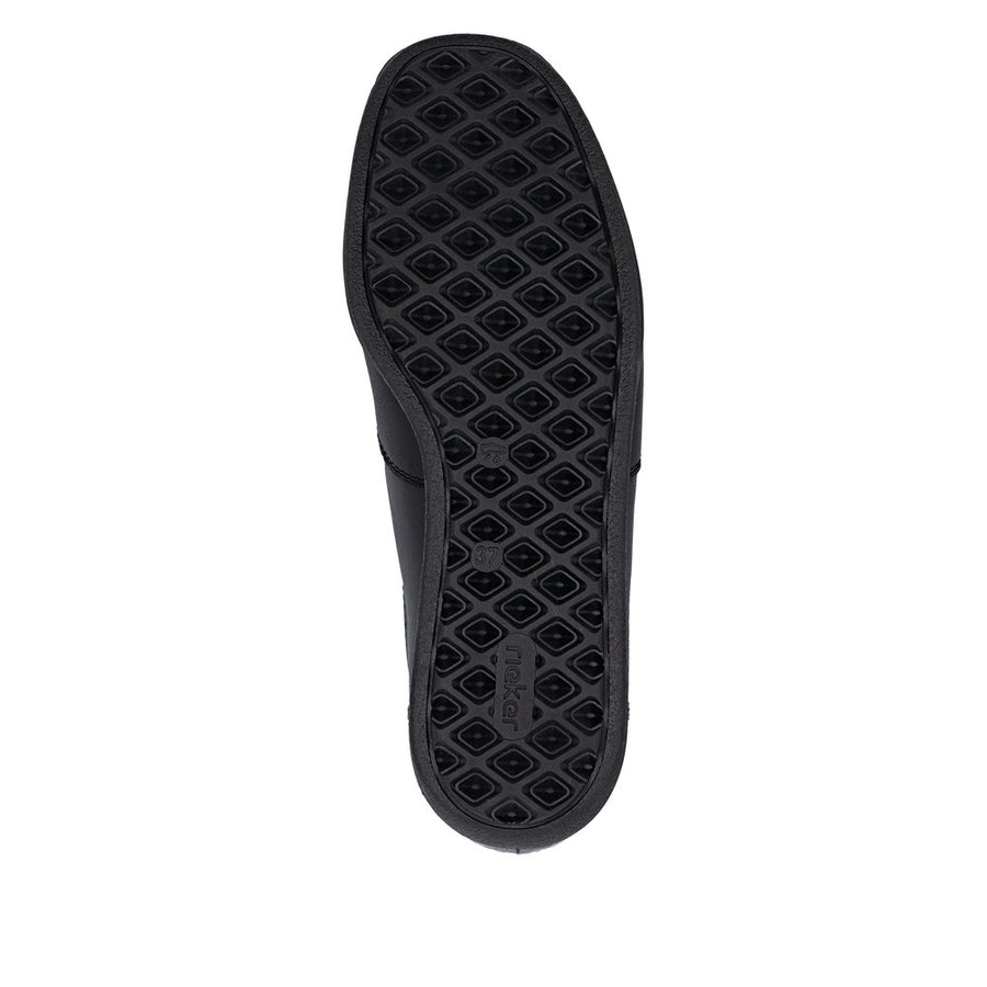Rieker 47253-00 Shoes-Black
