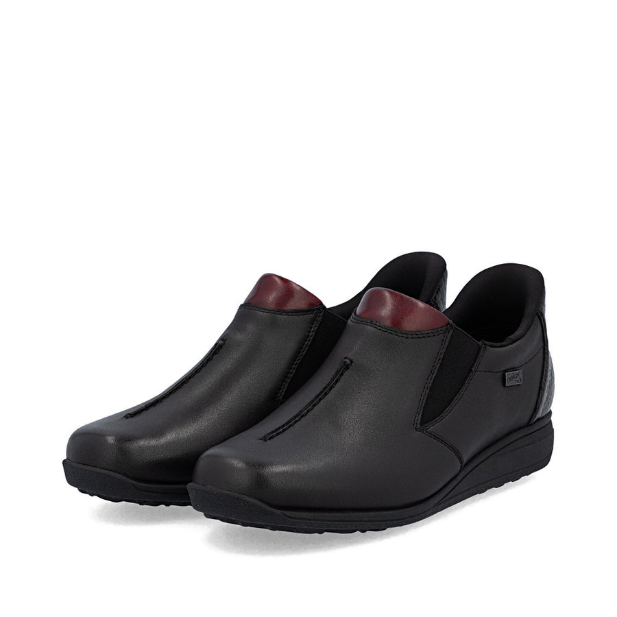 Rieker 47253-00 Shoes-Black