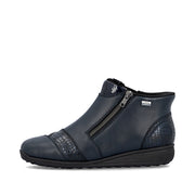 Rieker 47254-14 Ankle Boot-Navy