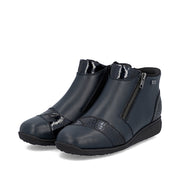 Rieker 47254-14 Ankle Boot-Navy