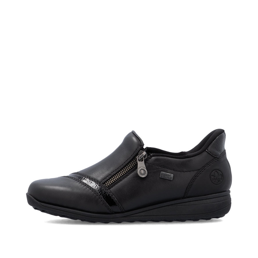 Rieker 47264-00 Shoes-Black
