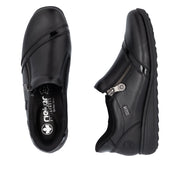 Rieker 47264-00 Shoes-Black