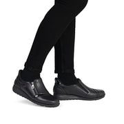 Rieker 47264-00 Shoes-Black