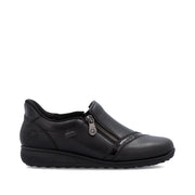 Rieker 47264-00 Shoes-Black