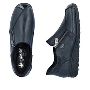 Rieker 47267-14 Ladies' Shoes-Navy
