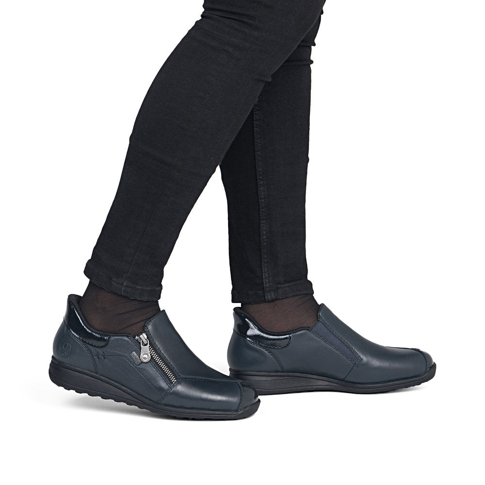 Rieker 47267-14 Ladies' Shoes-Navy