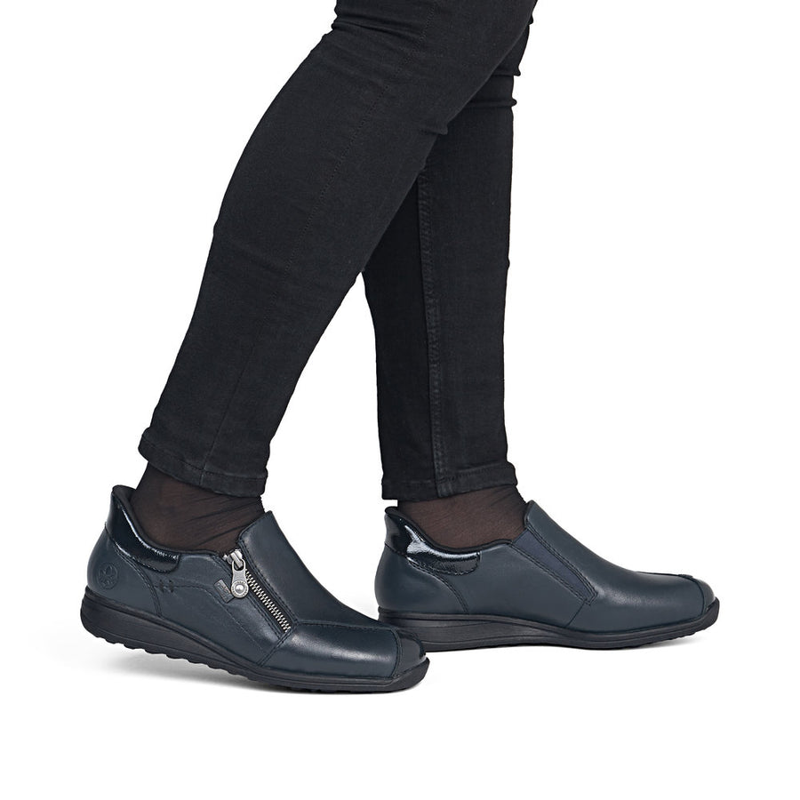Rieker 47267-14 Ladies' Shoes-Navy