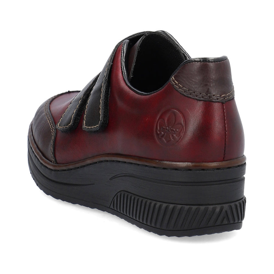 Rieker 48750 Shoes-Bordo