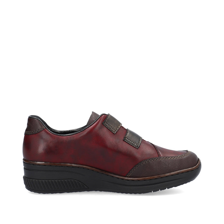 Rieker 48750 Shoes-Bordo