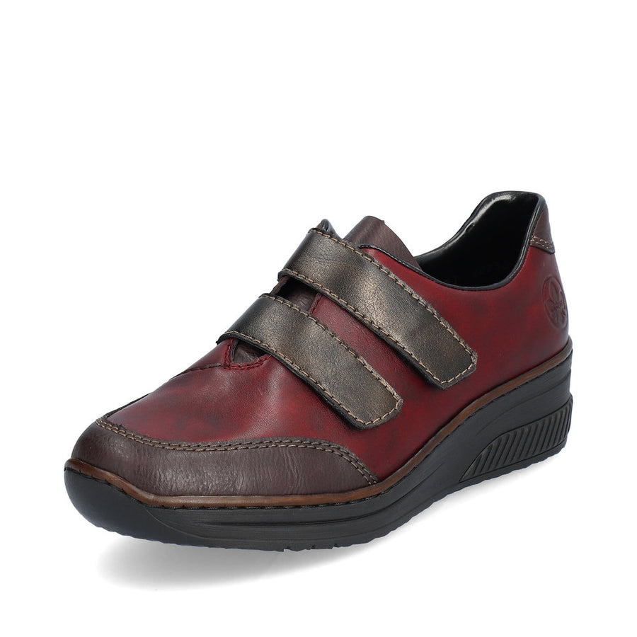 Rieker 48750 Shoes-Bordo