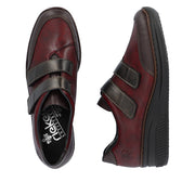 Rieker 48750 Shoes-Bordo