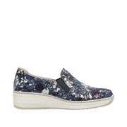 Rieker 48752 Shoes-Blue Multi