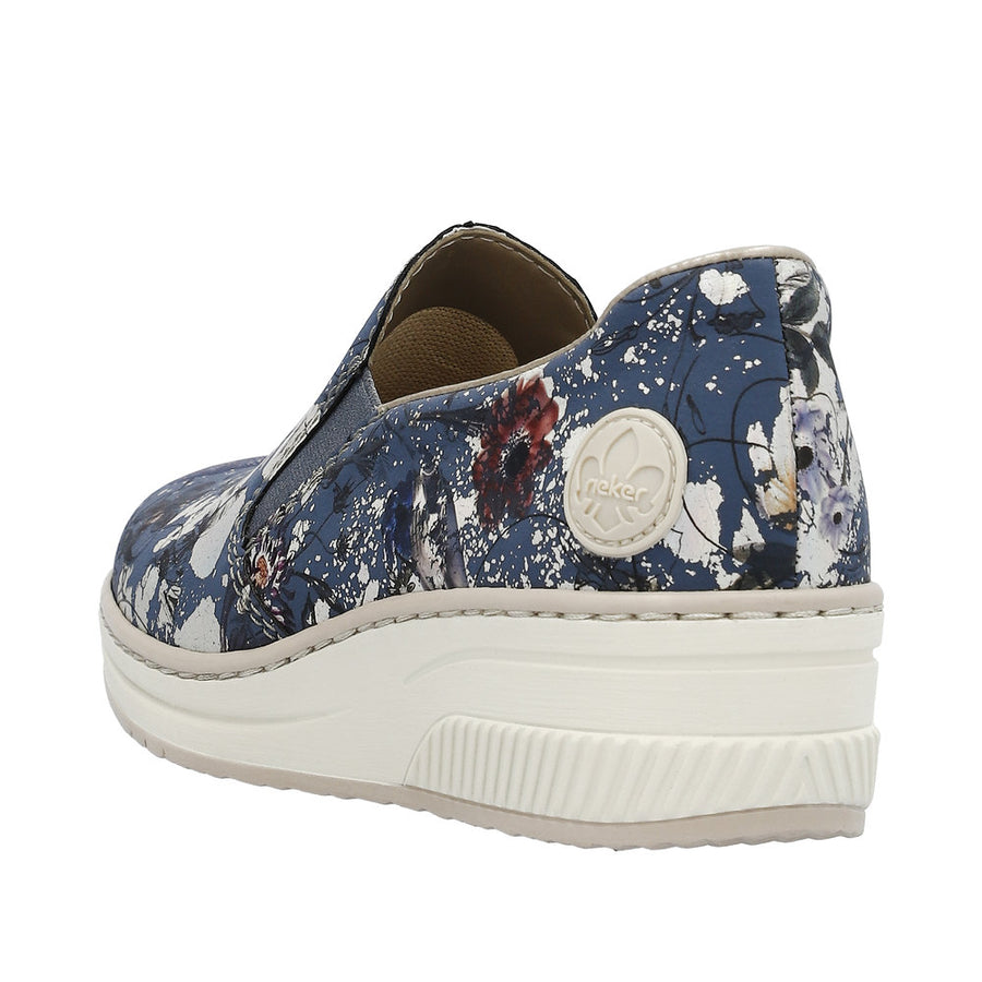 Rieker 48752 Shoes-Blue Multi