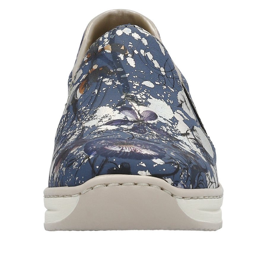 Rieker 48752 Shoes-Blue Multi