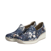 Rieker 48752 Shoes-Blue Multi