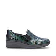 Rieker 48752 Shoes-Green Multi