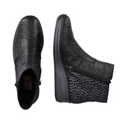 Rieker 48759 Ankle Boots-Black