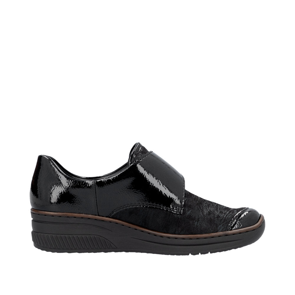 Rieker 487C0 Shoes-BLACK