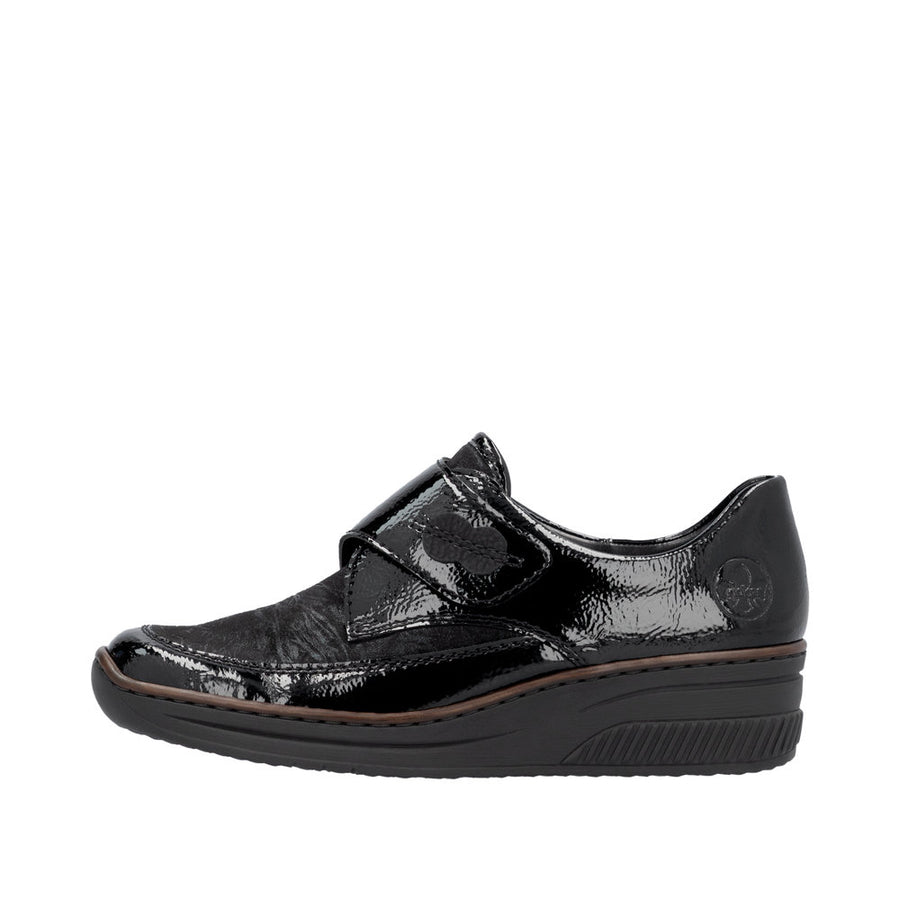 Rieker 487C0 Shoes-BLACK