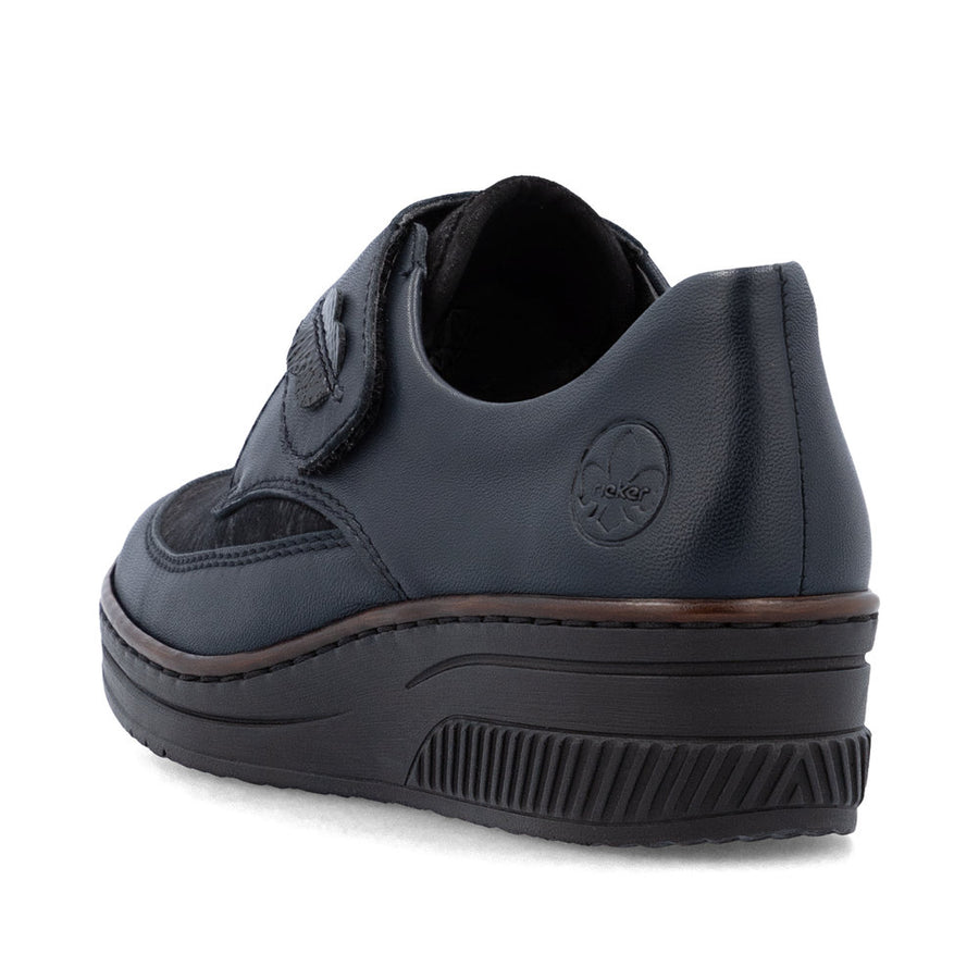 Rieker 487C0-15 Shoes-NAVY