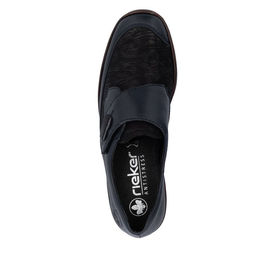 Rieker 487C0-15 Shoes-NAVY