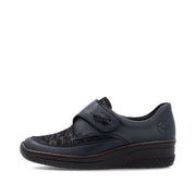 Rieker 487C0-15 Shoes-NAVY