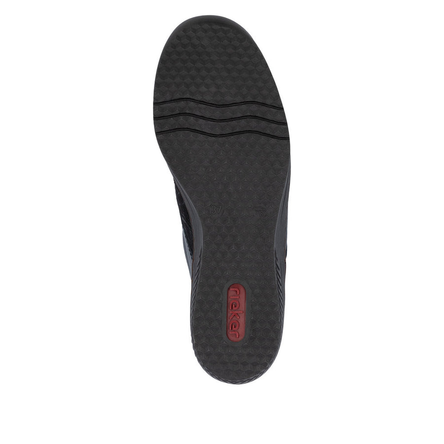 Rieker 487C0-15 Shoes-NAVY