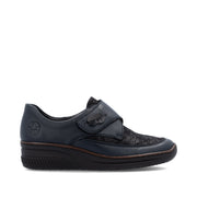 Rieker 487C0-15 Shoes-NAVY