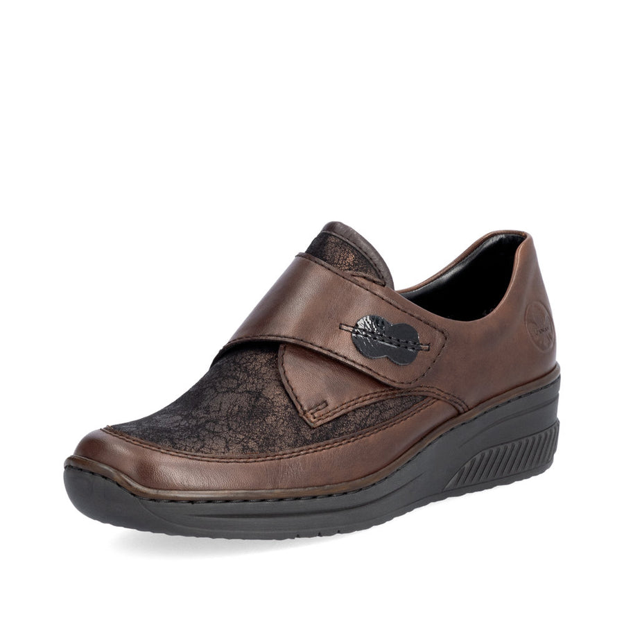 Rieker 487C0 Shoes-Brown