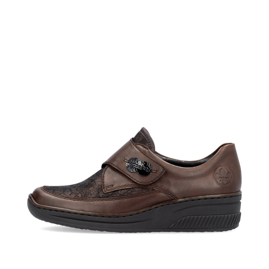 Rieker 487C0 Shoes-Brown