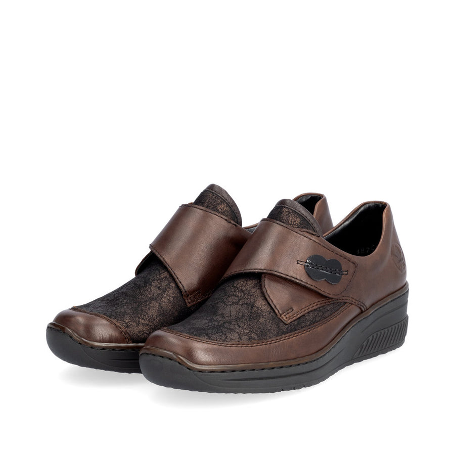 Rieker 487C0 Shoes-Brown